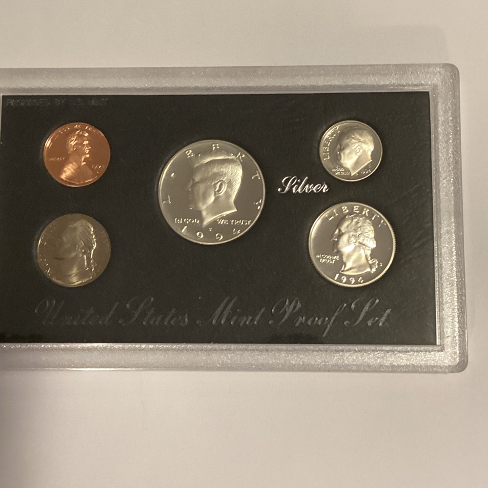 1994 Silver United States Mint Proof Coin Set